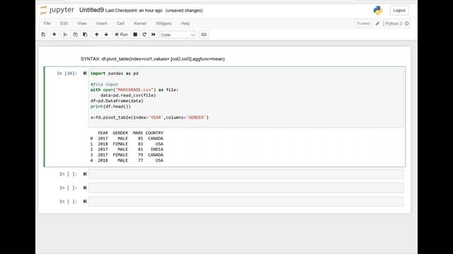 Pivot table in Python in 1 minute! - Learn Python смотреть онлайн