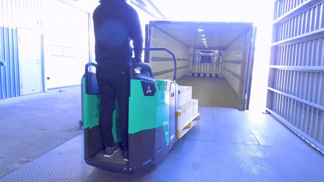 Mitsubishi PREMiA EM | The pallet truck with low energy consumption смотреть онлайн