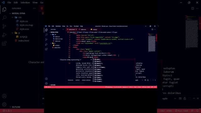 Java Script da Modal oyna yasash смотреть онлайн