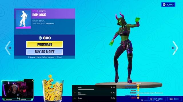 *NEW* COSEY JONESY & BLINKY SKIN! Viewers React To Fortnite Item Shop [December 20th, 2020] смотреть онлайн