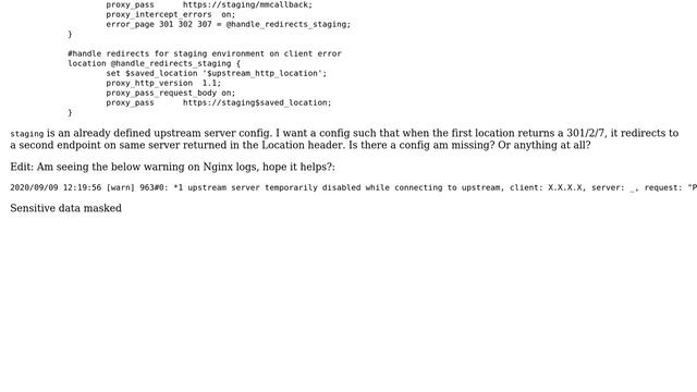 DevOps & SysAdmins: How to make Nginx redirect 301 302 307 to new URL on same server? смотреть онлайн