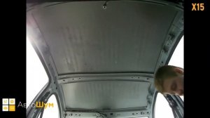 Шумоизоляция крыши Volkswagen Polo в уровне Премиум. АвтоШум.