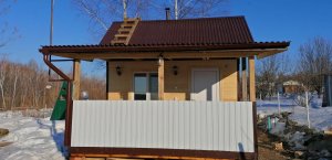 Строительство бани 4*4 своими руками.