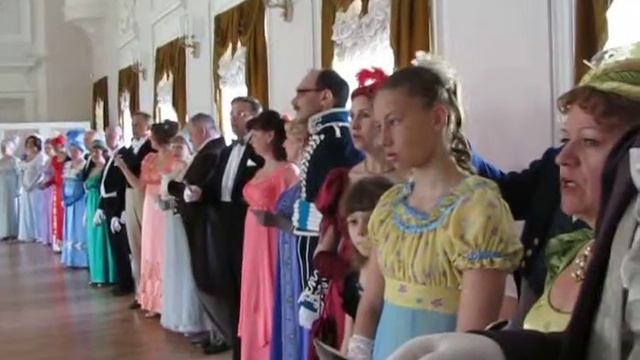 Открытие бала в Петергофском дворце смотреть онлайн
