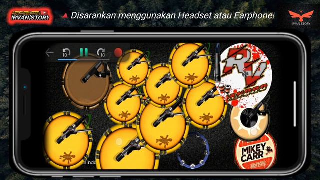 Bukan Yang Pertama🔥‼️Cover Real Drum Mod Kendang Android ( Versi Instrument ) смотреть онлайн