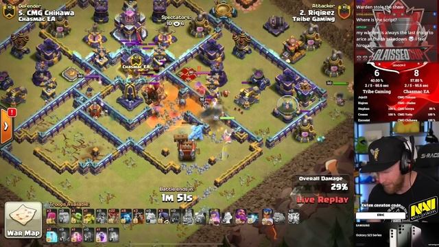 Super Barch is SO GOOD with Apprentice Warden! TRIBE vs CMG EA | Clash of Clans смотреть онлайн