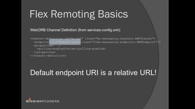 Dissecting Flex Remoting URLs смотреть онлайн