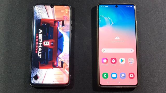 Samsung S10 Lite vs Huawei P30 Pro Speed Test смотреть онлайн