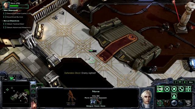 StarCraft 2 Nova Covert Ops - In The Enemy's Shadow (Mission 7) смотреть онлайн