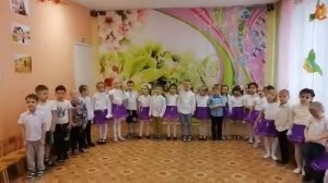 Песня про маму,  старшая группа.