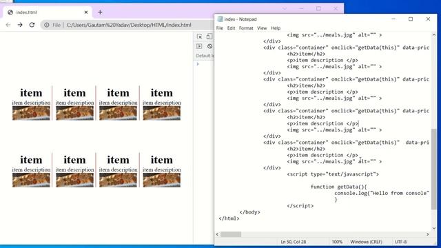 data attribute in HTML part-2 смотреть онлайн