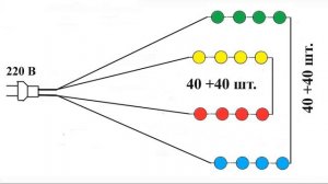 №106 Ремонт ёлочной гирлянды китайской с лампочками накаливания