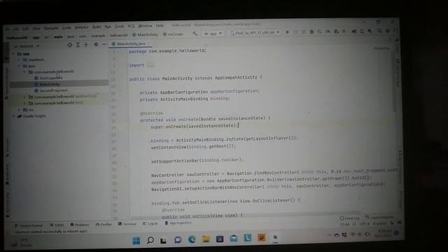 Create first project in android studio using Java language #android #java #helloworld #firstprogram смотреть онлайн