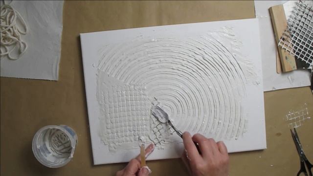 COMO HACER PASTA PARA TEXTURAS Y RELIEVES смотреть онлайн