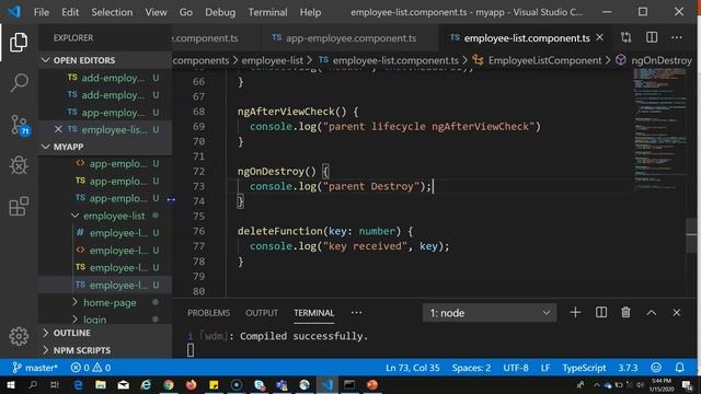 Angular lifeCycle Hooks Q/A смотреть онлайн