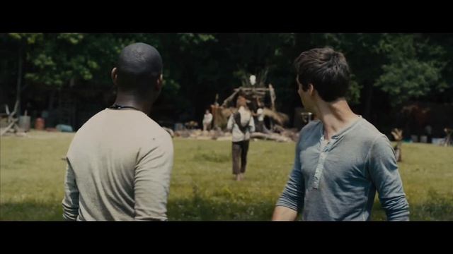 Alby shows Thomas around The Glade and sets some ground rules [Maze Runner] смотреть онлайн