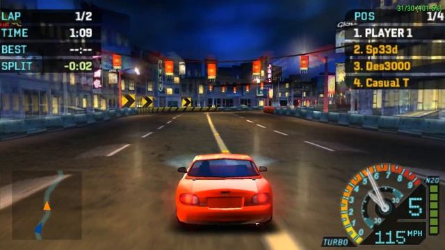 Need for Speed: Underground Rivals | NVIDIA SHIELD Android TV (2015) | PPSSPP Emulator [1080p] | PS смотреть онлайн