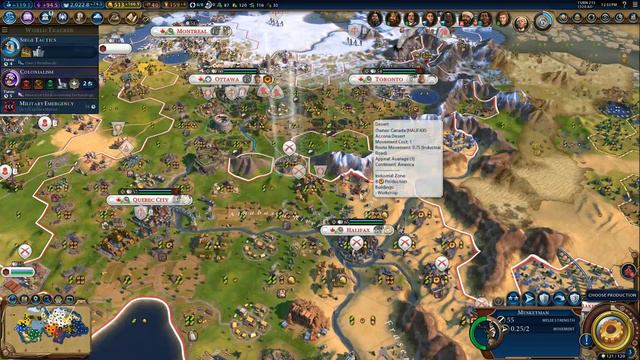 THE MAPLE LEAFS ARE BORN - Civilization 6 - Gathering Storm - Canada ep. 18 смотреть онлайн