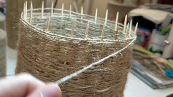 10 ИДЕЙ из ДЖУТА (бечёвка, шпагат, нитка) | 10 IDEAS from JUTE | Jute craft | Artesanía de yute