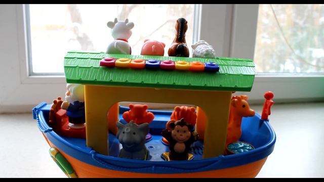 Развивающая игрушка. Ноев ковчег игрушка kiddieland.Игровой набор.Toy смотреть онлайн