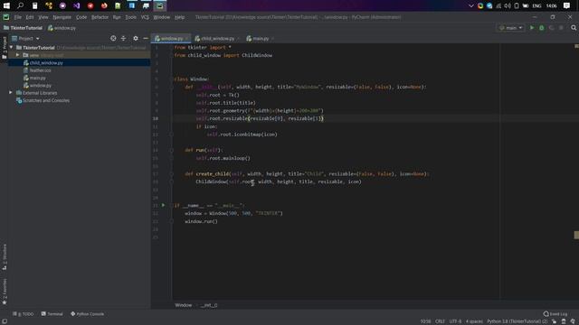 Python GUI tkinter #3 - Дочерние окна смотреть онлайн