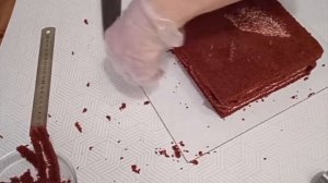 Прямоугольный торт?Сборка и оформление