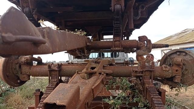 НОВЫЙ ПРИЦЕП НА РЕССТАВРАЦИЮ. ПОЕЗДКА В ЧОНГАР. НАКУПИЛ ТРАКТОРНЫХ ПРИЦЕПОВ. смотреть онлайн