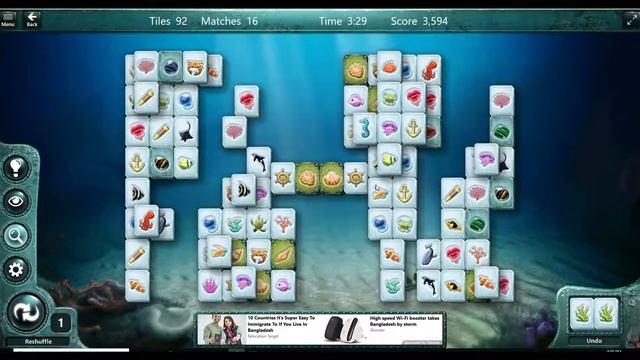 Mahjong Puzzle - Easy - Thumb Up Thumb Down Layout- Microsoft Casual Game смотреть онлайн