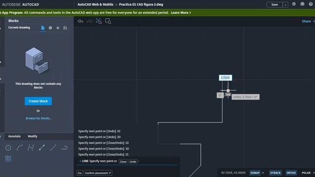 Primeros pasos AUTOCAD WEB APP 1 смотреть онлайн