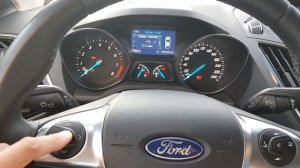 Ford kuga 2, не работает кнопка ОК на руле