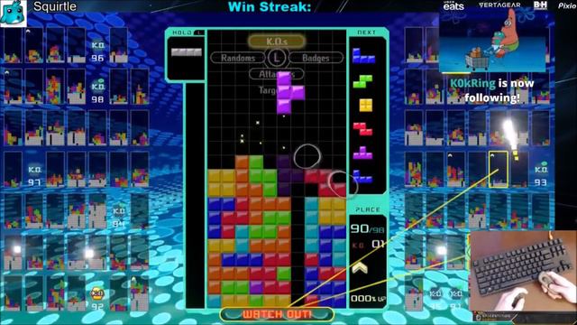 Tetris 99 Battle Royale - Win Streaks - Wumbo 735+ Wins смотреть онлайн
