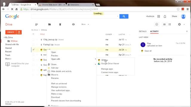 How to open STL file from Google Drive смотреть онлайн