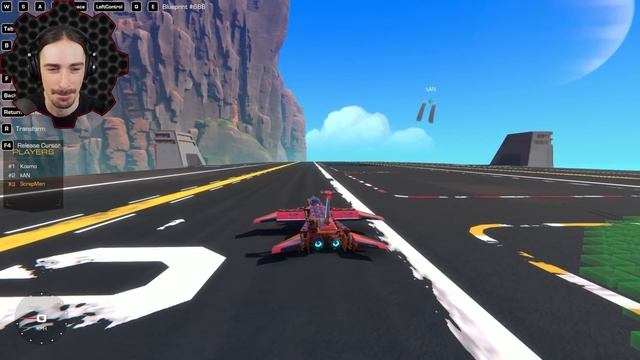 1 Cargo Plane VS 2 Fighter Planes Survival Challenge! - Trailmakers Multiplayer смотреть онлайн