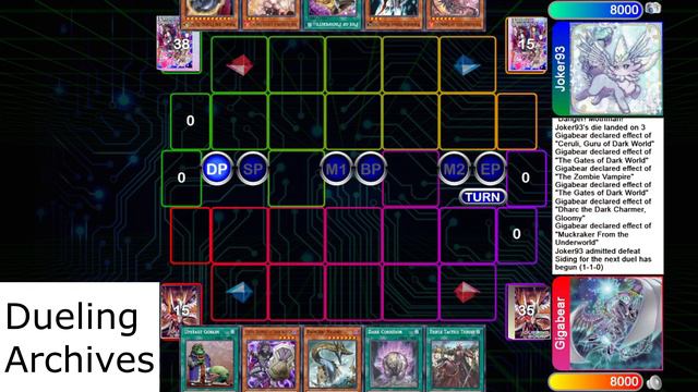 Dark World vs Unchained | High Rated | Dueling Book смотреть онлайн