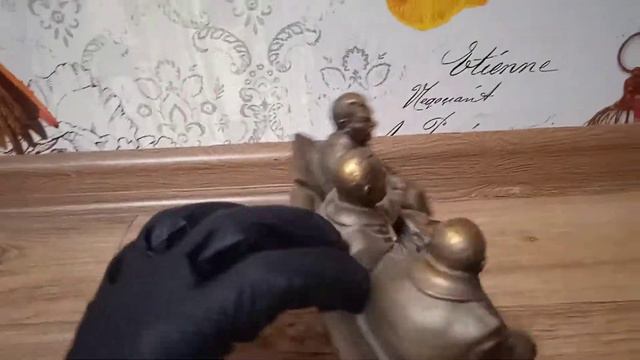 Статуэтка Крым Ялтинская Конференции 1945 год Черчилль, Рузвельт, Сталин. смотреть онлайн