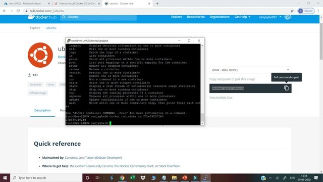 Docker Installation & Container Creation on Linux - Demo in Hindi смотреть онлайн