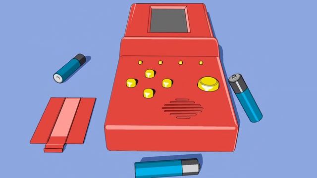 Video Game( Cinema 4d Sketch and Toon) смотреть онлайн