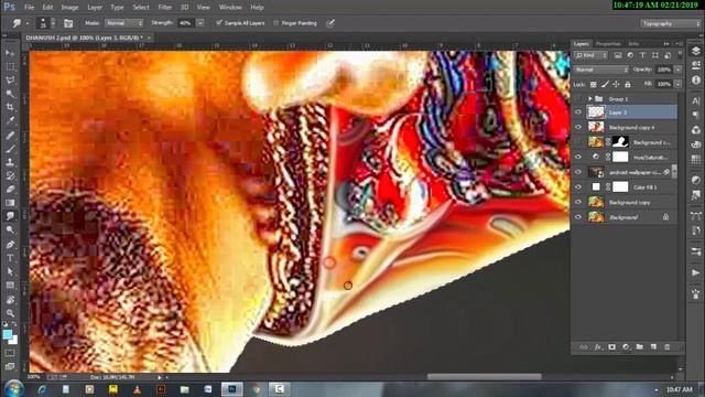 SMUDGE PAINTING | DIGITAL PAINTING PHOTOSHOP TUTORIAL - PART 1 смотреть онлайн