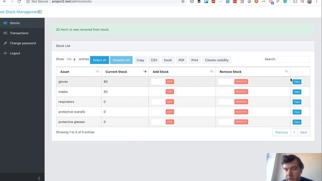 Laravel Demo: Hospital Assets Stock Management смотреть онлайн