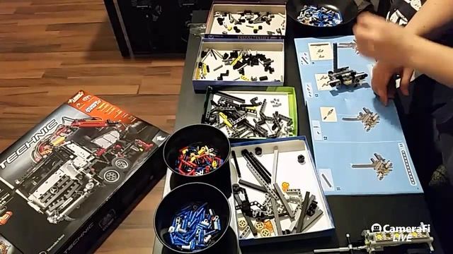 Lego bauen - Mercedes Benz Arocs 3245 - Set 42043 Teil 1 смотреть онлайн