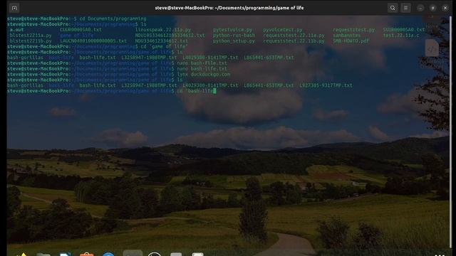 Conway's game of life in linux bash смотреть онлайн