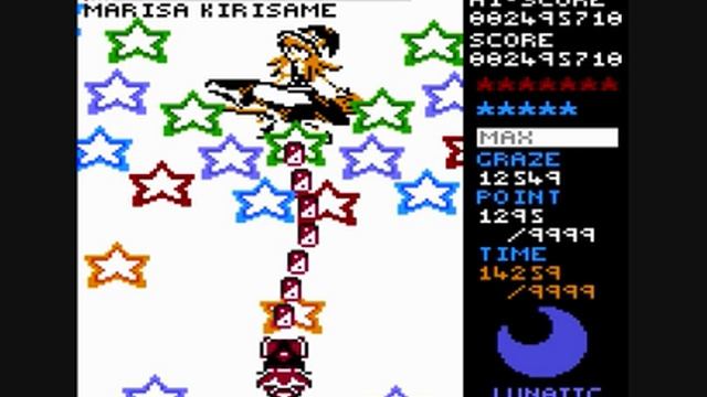 Touhou 8 - Love-colored Master Spark (Game Boy 8-bit) смотреть онлайн