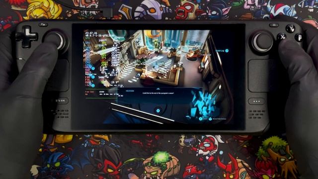 Steam Deck Gameplay | Gamedec - Definitive Edition | Steam OS смотреть онлайн