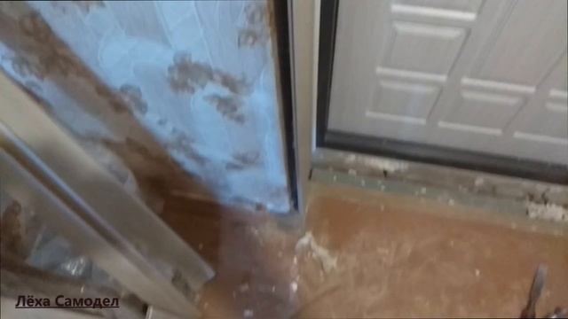 Еще один вариант откосов на входную дверь...