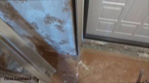 Еще один вариант откосов на входную дверь...