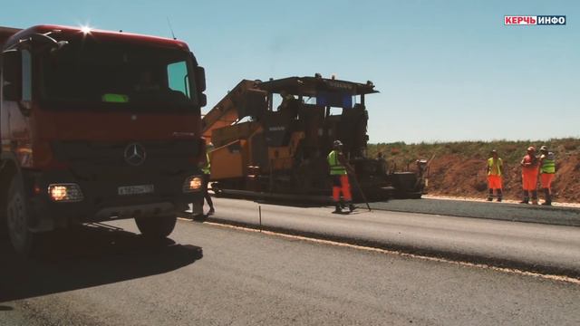 Строительство трассы "Таврида". Июнь 2018 смотреть онлайн