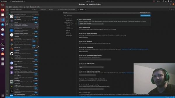 Настройка Visual Studio Code