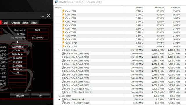 Ryzen 9 5900X OC 4.50Ghz (Undervolt) Curve optimizer and Boost override смотреть онлайн