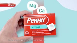 Тень, рекламный ролик средства от изжоги Ренни