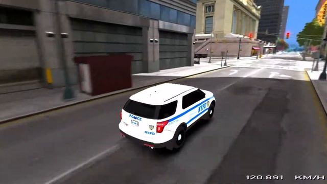 GTA IV - NYPD Ford explorer police ELS _REVIEW смотреть онлайн
